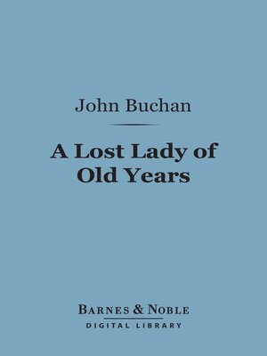 cover image of A Lost Lady of Old Years
